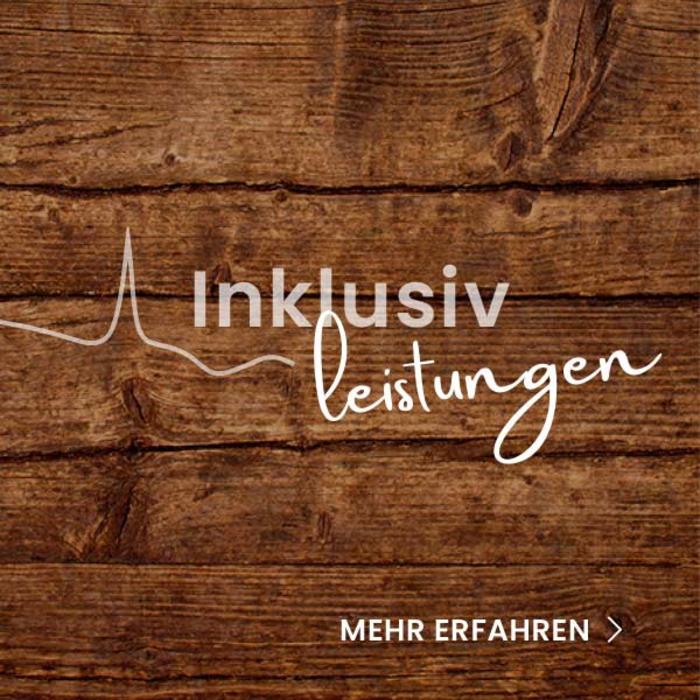 Dekorative Kachel mit Link zu den Inklusivleistungen